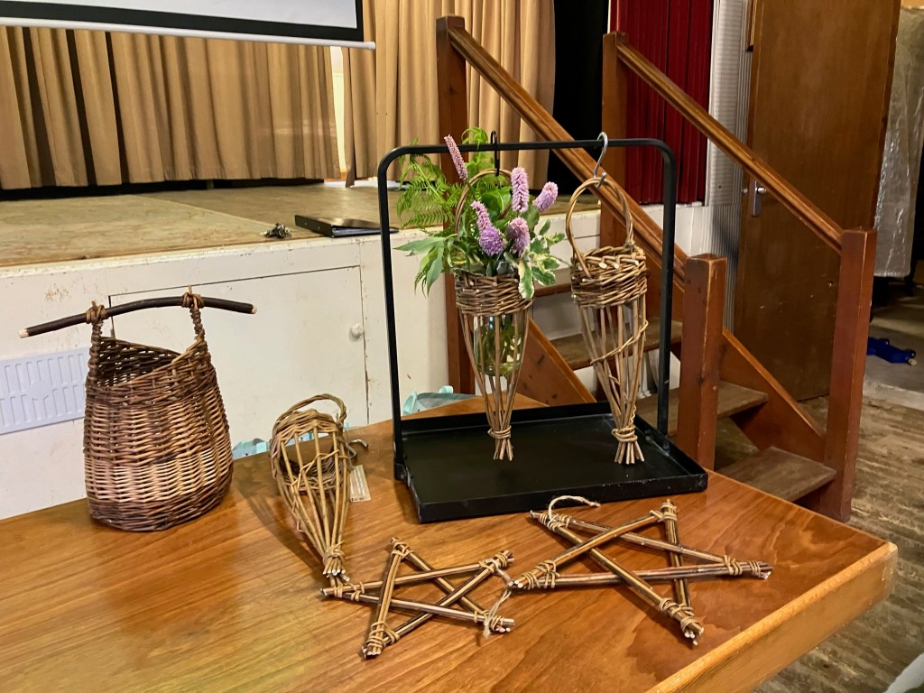 Woven willow articles
